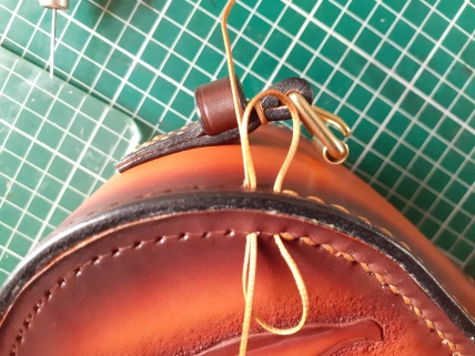 Thread ready for tightening Thread ready for tightening