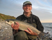 My first mullet in hand My first mullet in hand