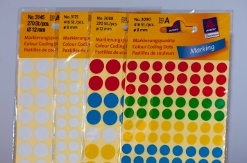 Colour Coding Dots Colour Coding Dots