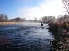 User submitted picture: November fog lifting on t...