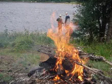 User submitted picture: guiding before fishing