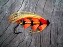 User submitted picture: A salmon fly art tyied by...