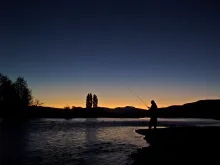 User submitted picture: Fishing Brown trouts with...